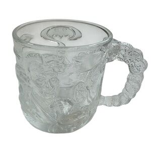 McDonald’s Batman Two-Face Glass Mug | Vintage Collectible